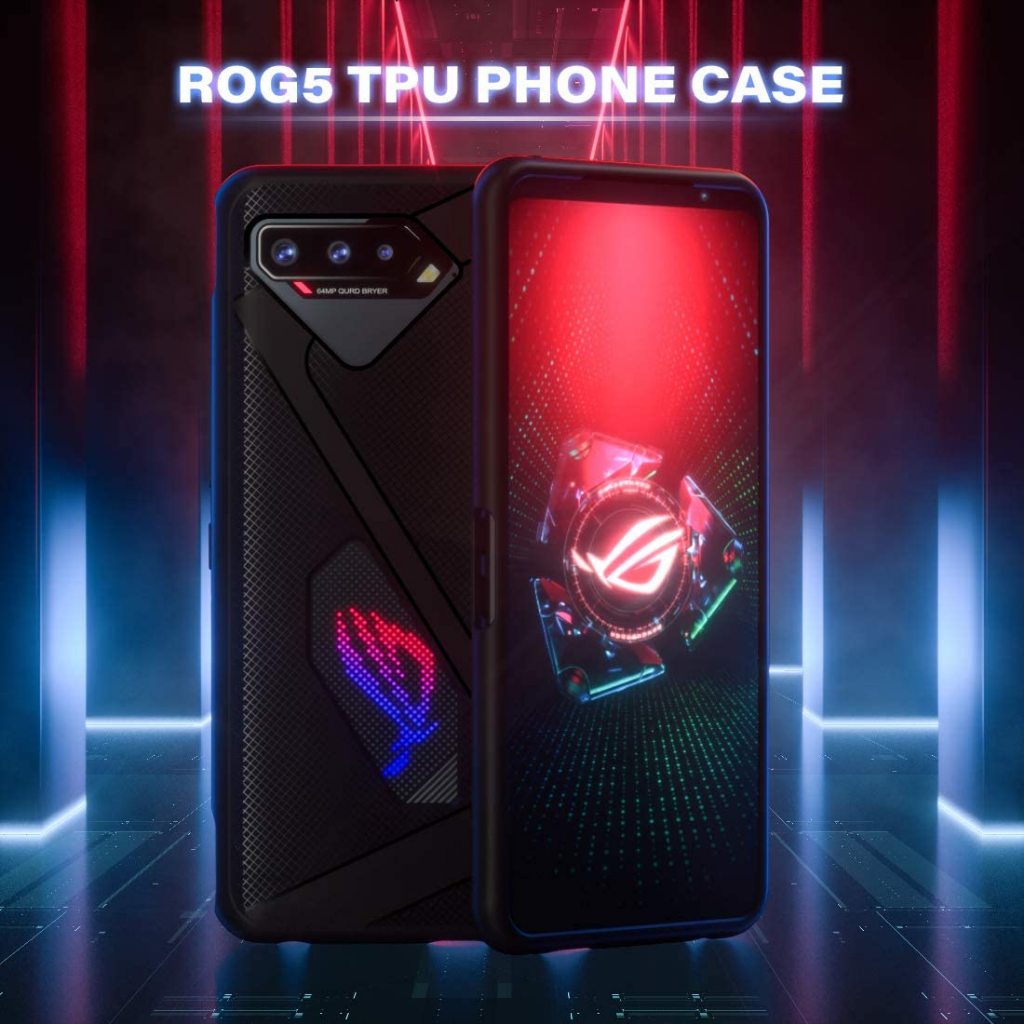 Capa Para Asus Rog Phone 5/5s Fibra de Tpu Premium anti impacto Slim capa para Rog5 Top