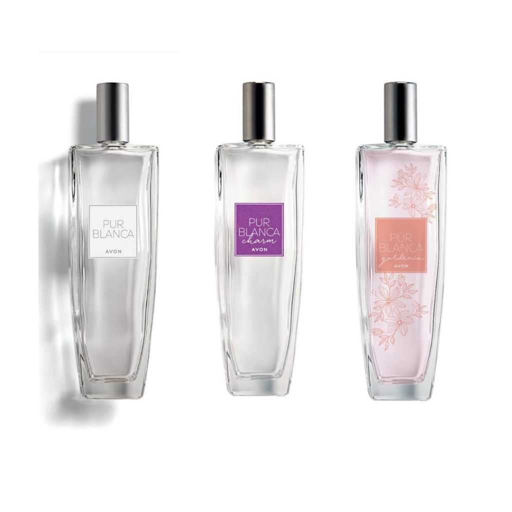 Colônia/Perfume feminino Pur Blanca Charme/Gardênia Avon 75ml
