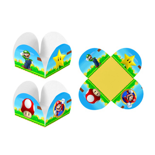 Forminhas 4 Pétalas Super Mario Festas Aniversários em Oferta na Shopee