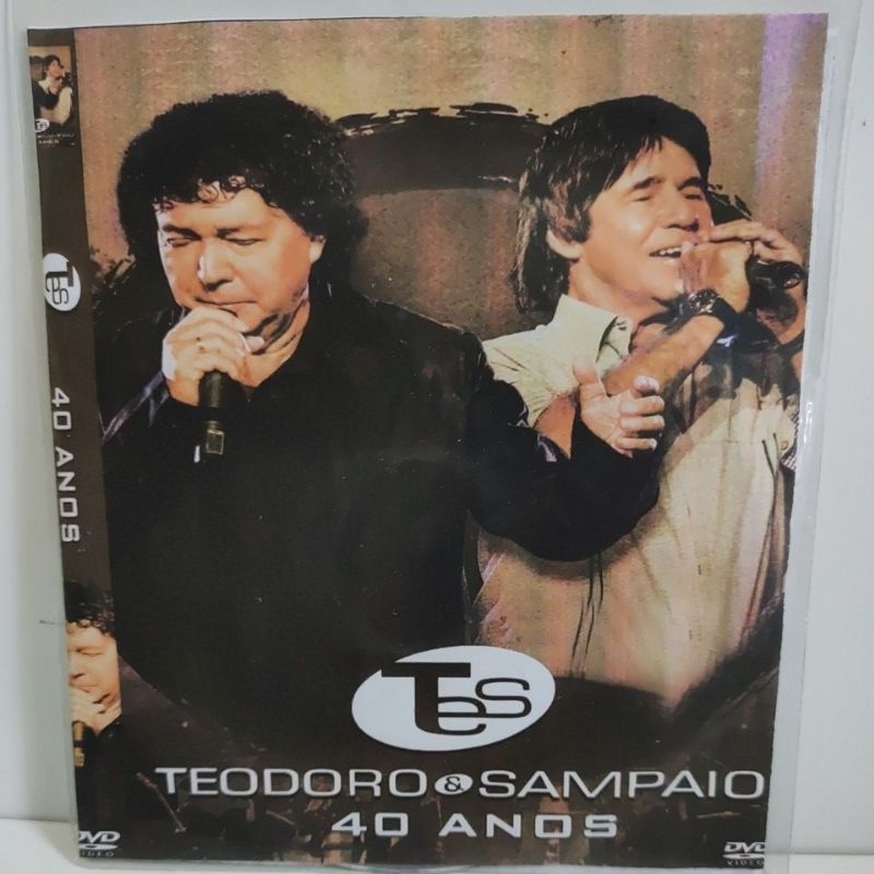 dvd Teodoro e Sampaio 40 anos