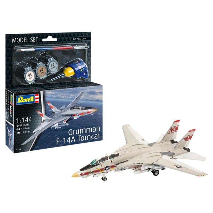 Revell 63782 Grumman F-14A Tomcat 1/144 " Model-Set "