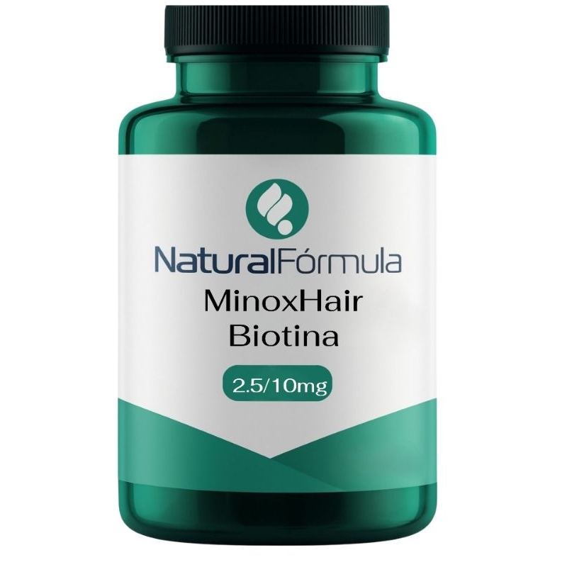 Suplemento MinoxHair Biotin 2.5mg+10mg