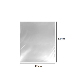 Saquinho Plástico Folha A4 - 22x32 - 236 Und. em Oferta na Shopee