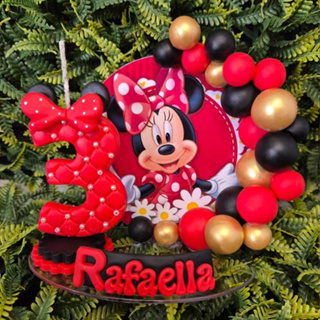 Vela Minnie Vermelha em Oferta na Shopee
