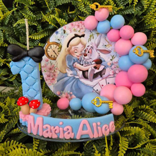 Vela Alice no Pais das Maravilhas em Oferta na Shopee