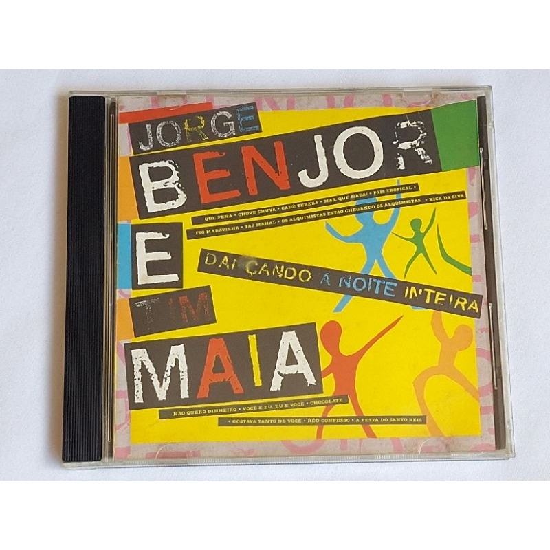 cd Jorge benjor e tim maia dançando a noite inteira xica da silva