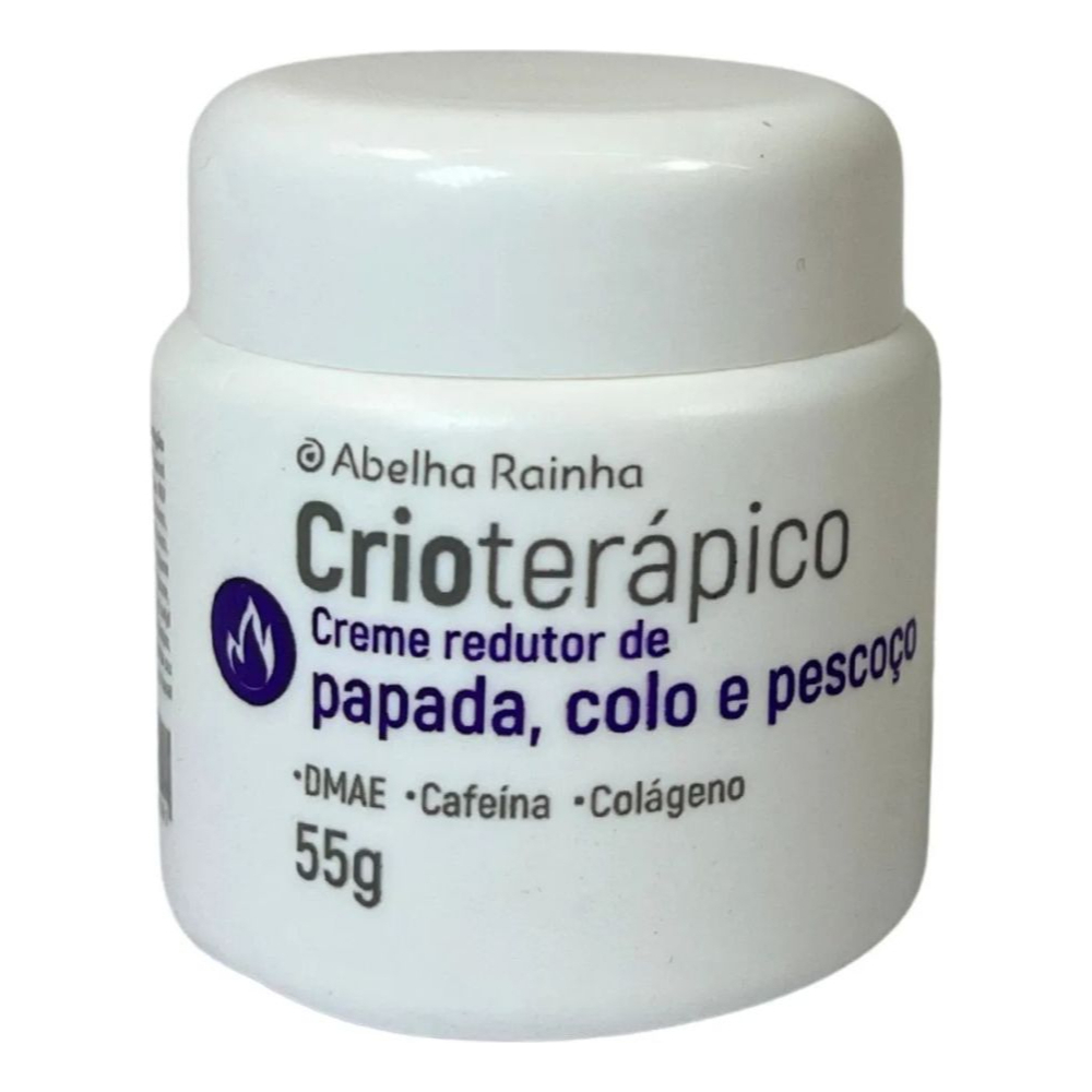 Creme Redutor de Papada Colo e Pescoço Abelha Rainha - 55g em Oferta na Shopee