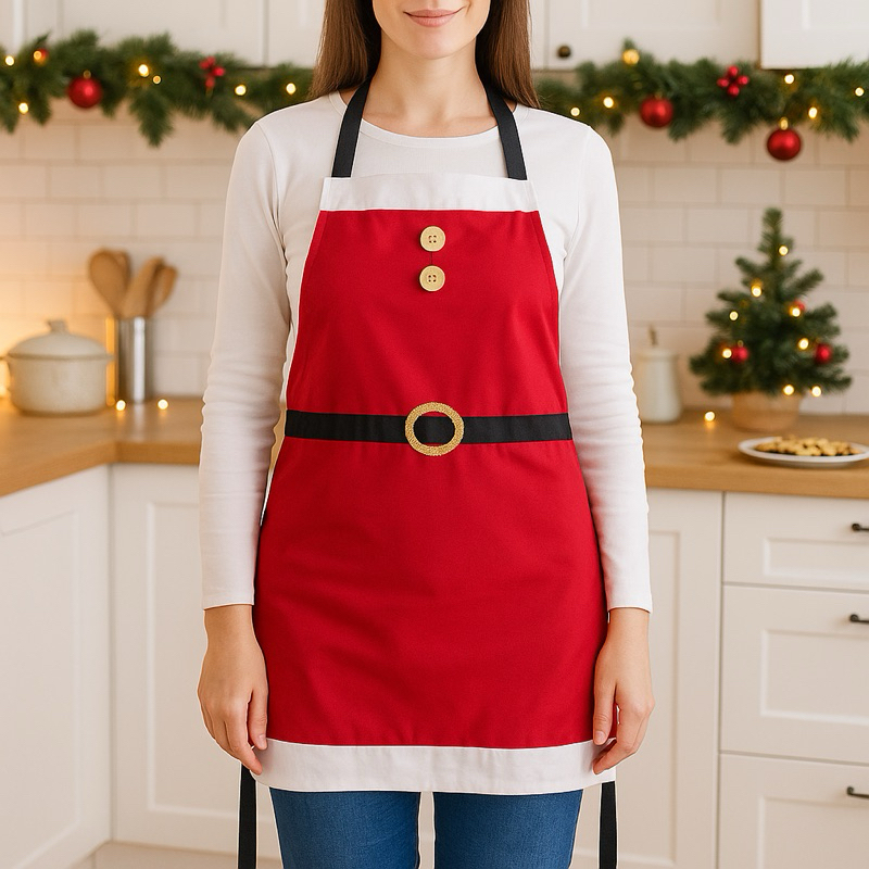 Avental Vermelho Natal: Onde Comprar | BuscaProdutos