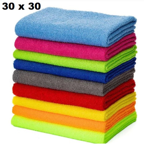 Kit Panos de Microfibra 30x30cm - Alta Absorção Multiuso em Oferta na Shopee