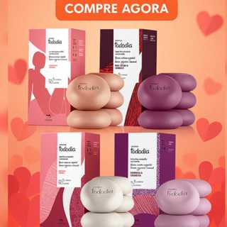 Sabonete Natura tododia caixa 5 unidades fragrâncias variadas em Oferta na Shopee