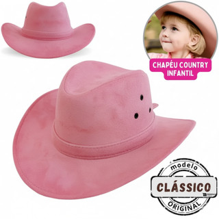 Chapéu Country Infantil Festa Junina Cowboy Cowgirl