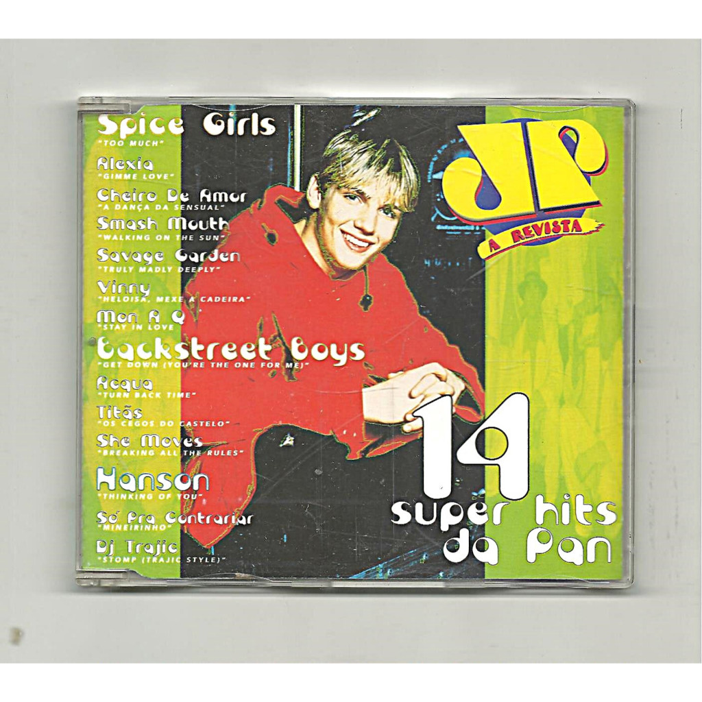 CD - 14 Super Hits Da Pan (v.a.) nacional -1998 - genero: Electronic, Samba, Pop Rock, Italodance