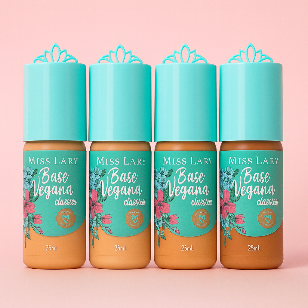 Base Liquida Vegana Classic - Matte 20ml Miss Lary