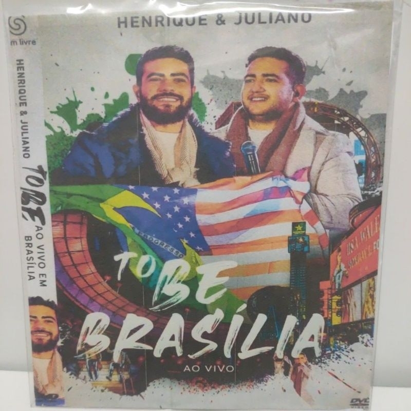 dvd Henrique e Juliano to be Brasília