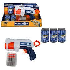 Pistola Brinquedo Lanca Dardos Brinquedo Mira Diversao Segura Infantil Sortida