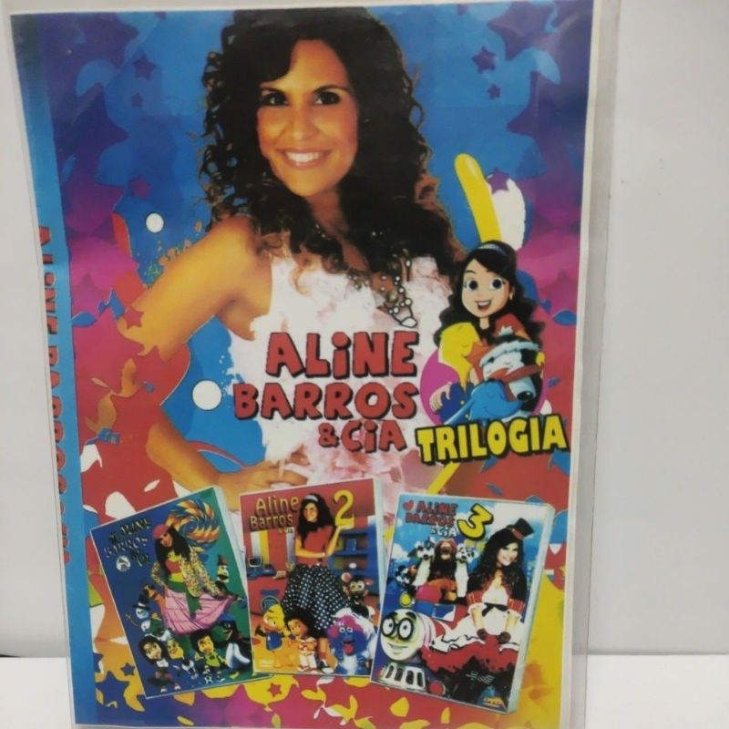 dvd Aline Barros e Cia 3x1