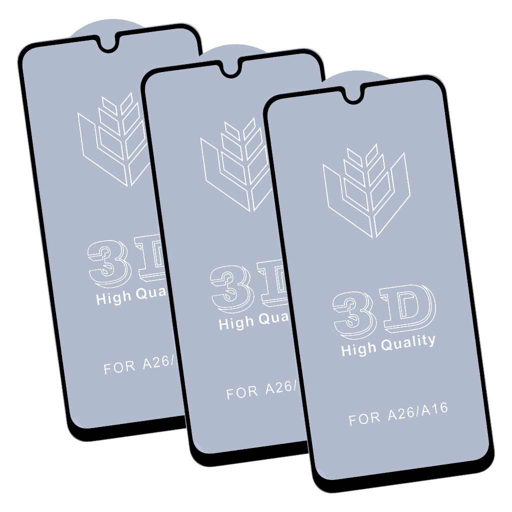 Kit com 3x Películas de Vidro 3d Para Galaxy A26 - 5G em Oferta na Shopee