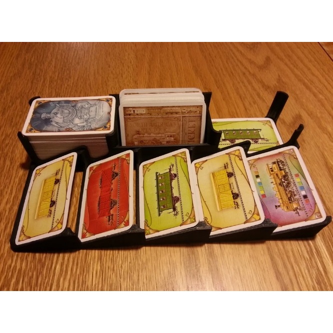 Porta Cartas Organizador - Ticket to Ride TTR - Impressão 3D