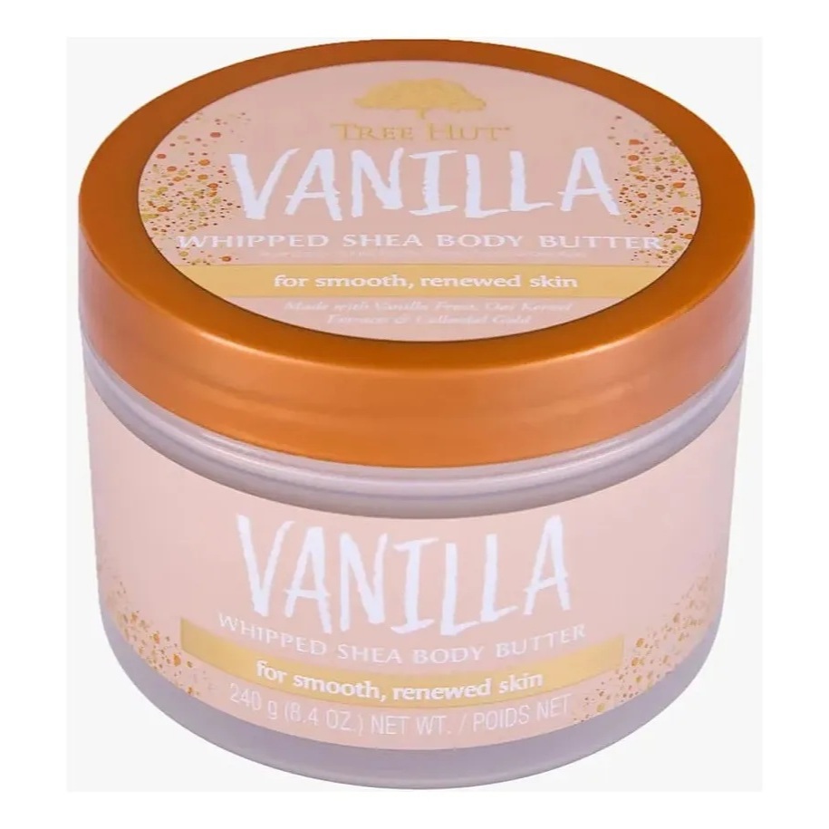 Tree Hut Creme Corporal de Baunilha - Vanilla - pote de 240gr