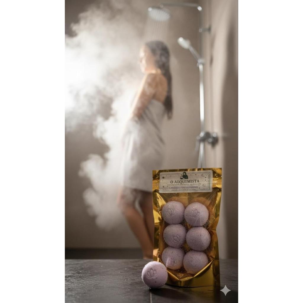 6 Vaporizadores de chuveiro - Aromaterapia - Vapor de banho - Escalda pés