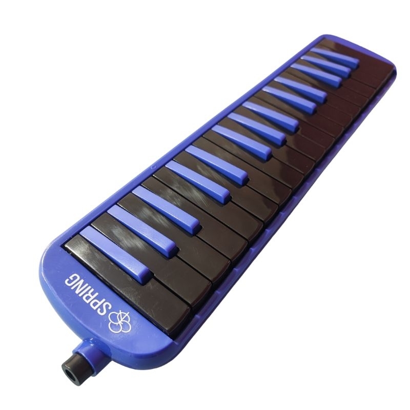 Escaleta Sopro / teclas bicolor com bag ziper Spring.