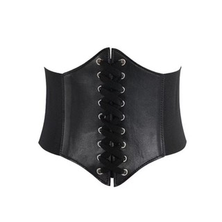 Espartilho Largo Feminino Cinto Elástico Cintura Chincher Para Vestidos e Bodycon