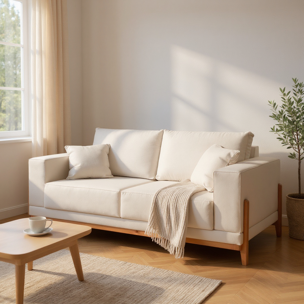 Sofá Fixo Magnus 4 Lugares Luxo 2,30m Castellar Móbile em Oferta na Shopee