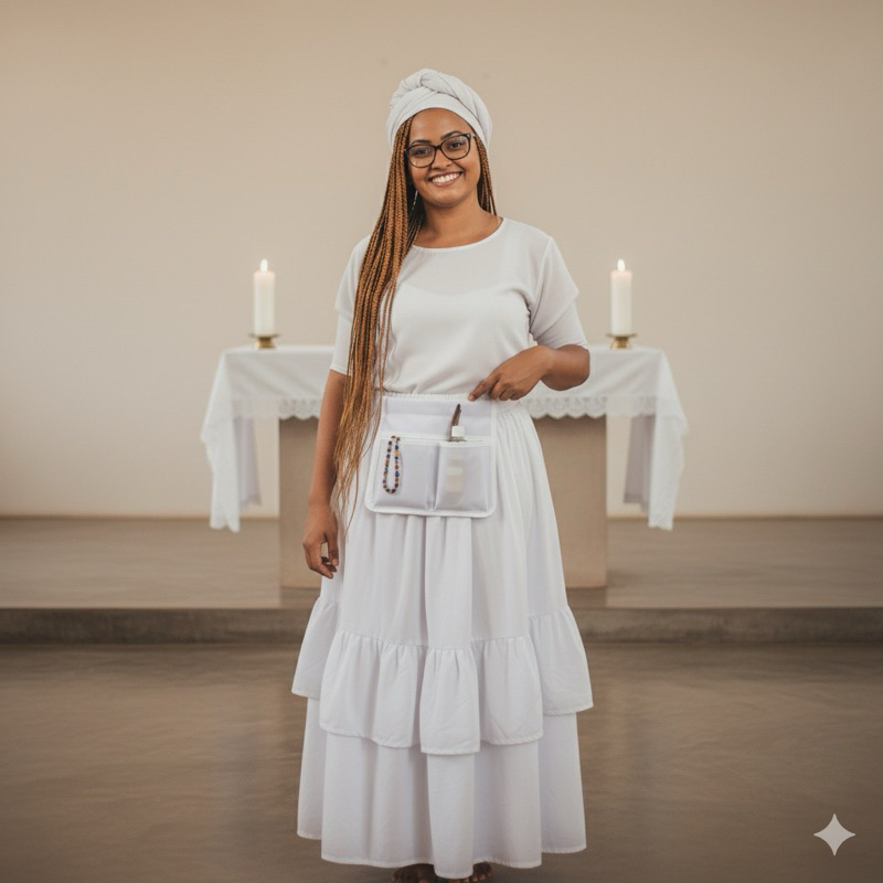 Bolsa Cartucheira Pochete Cambone Cambonar Terreiro Axé Jurema Candomblé Jurema Kimbanda Ateliê Karla Angelina em Oferta na Shopee