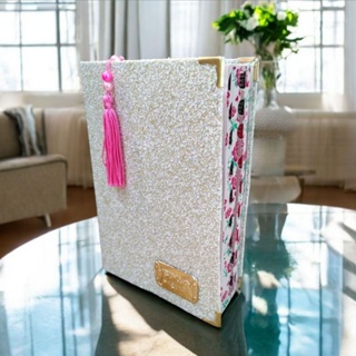 Bíblia Mulher Rosa Bebê Palavras De Jesus Em Vermelho Brilho Com Harpa Evangélica Papel Ecológico em Oferta na Shopee