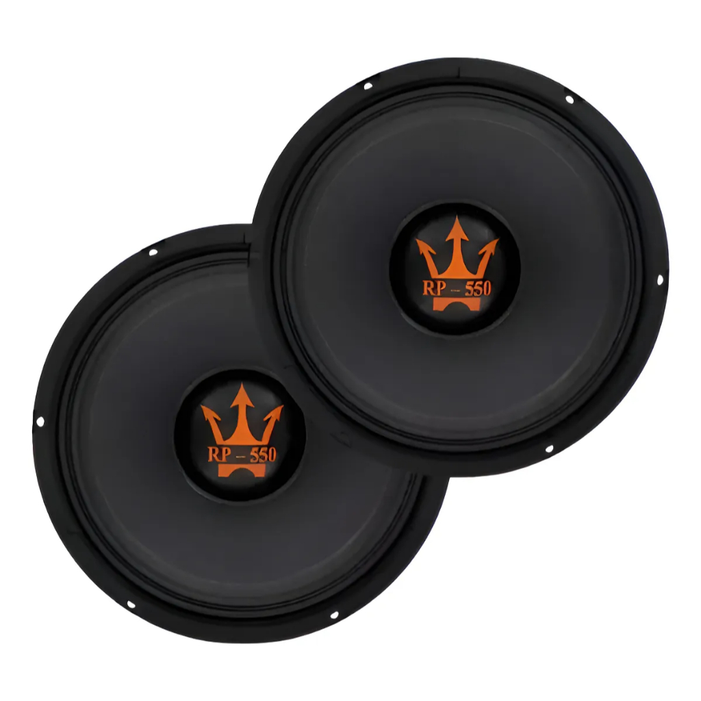 2 Alto Falante Mèdio Magnum 4/8 Ohms 10 Pol Grave 550w Rms