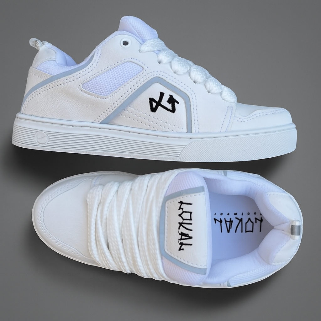 Tênis Lokal Big Branco Unissex Original em Oferta na Shopee