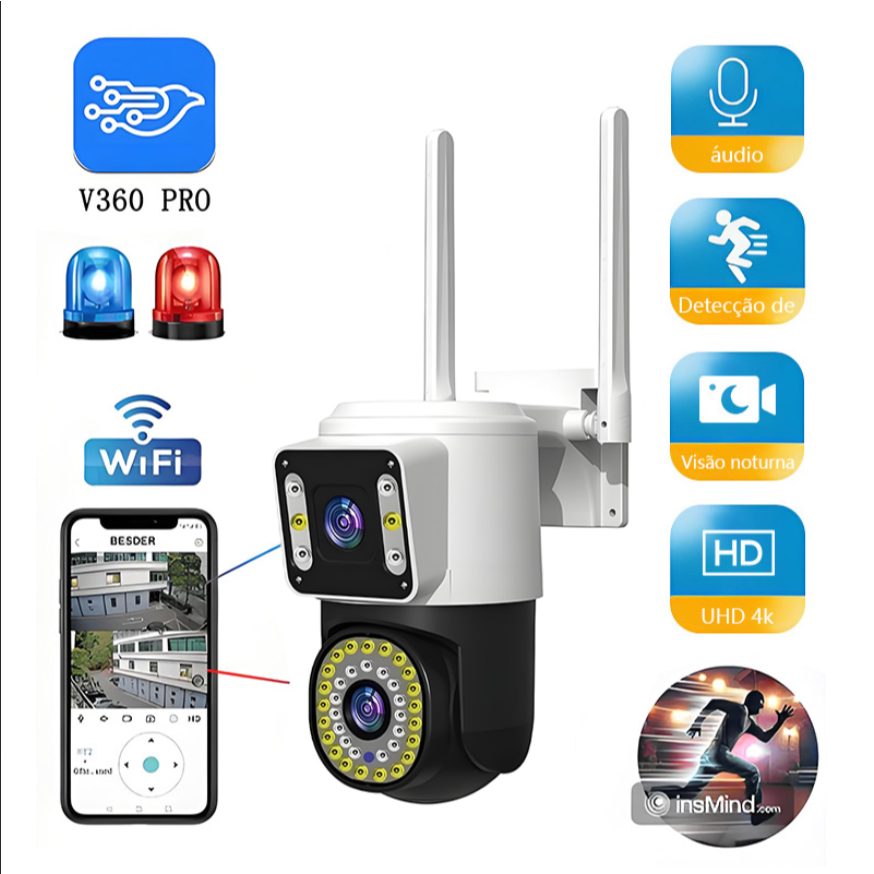 Câmera camera Externa Ip Prova D