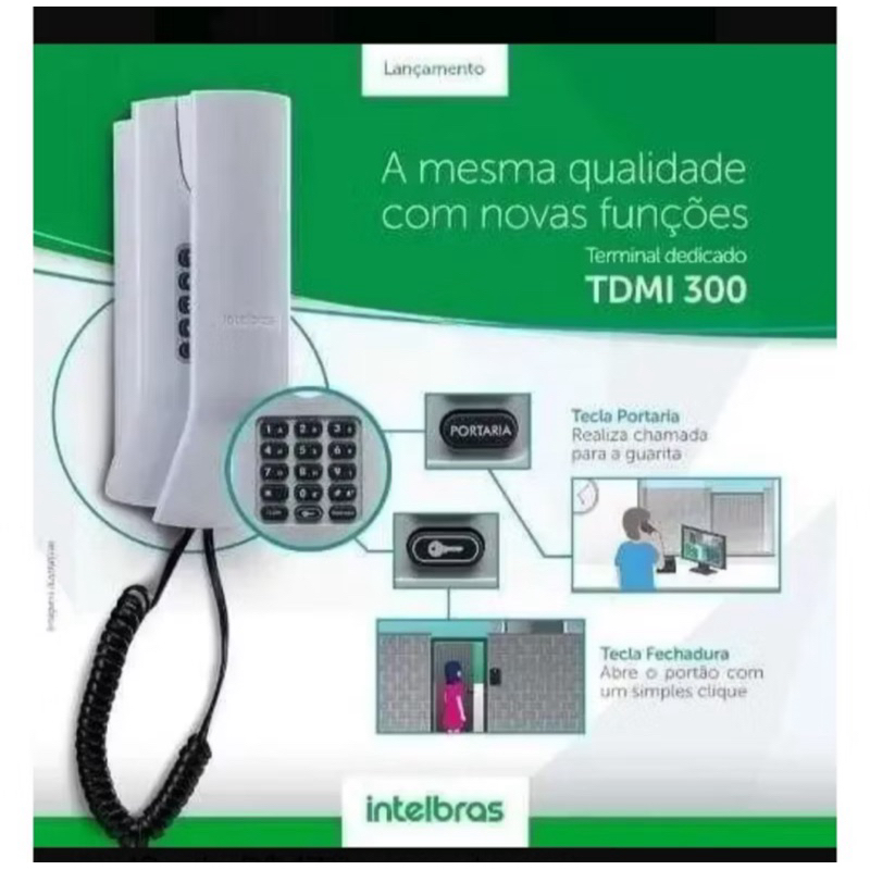 Interfone telefone  300TDMI intelbras Para Apartamento Condominio