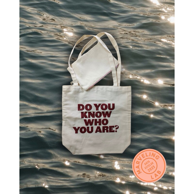 Bolsa Harry styles ecobag 100% algodão do you know who you are com bolsos e nécessaire