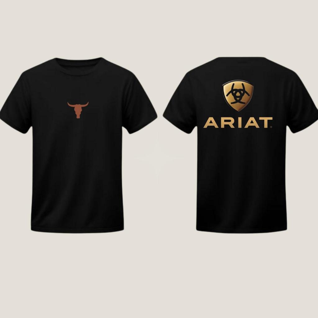Camiseta Masculina/Feminina Estampa Ariat | Moda Country | Conforto & Estilo