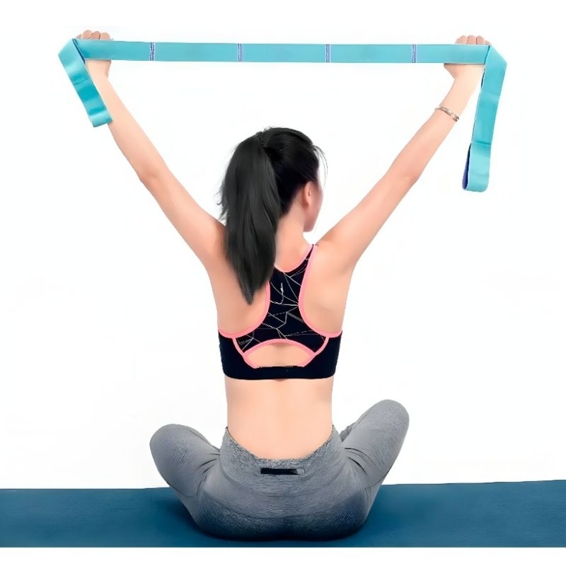 Fita De Alongamento E Treino Faixa Elástica Com 8 Elos XD Fitness