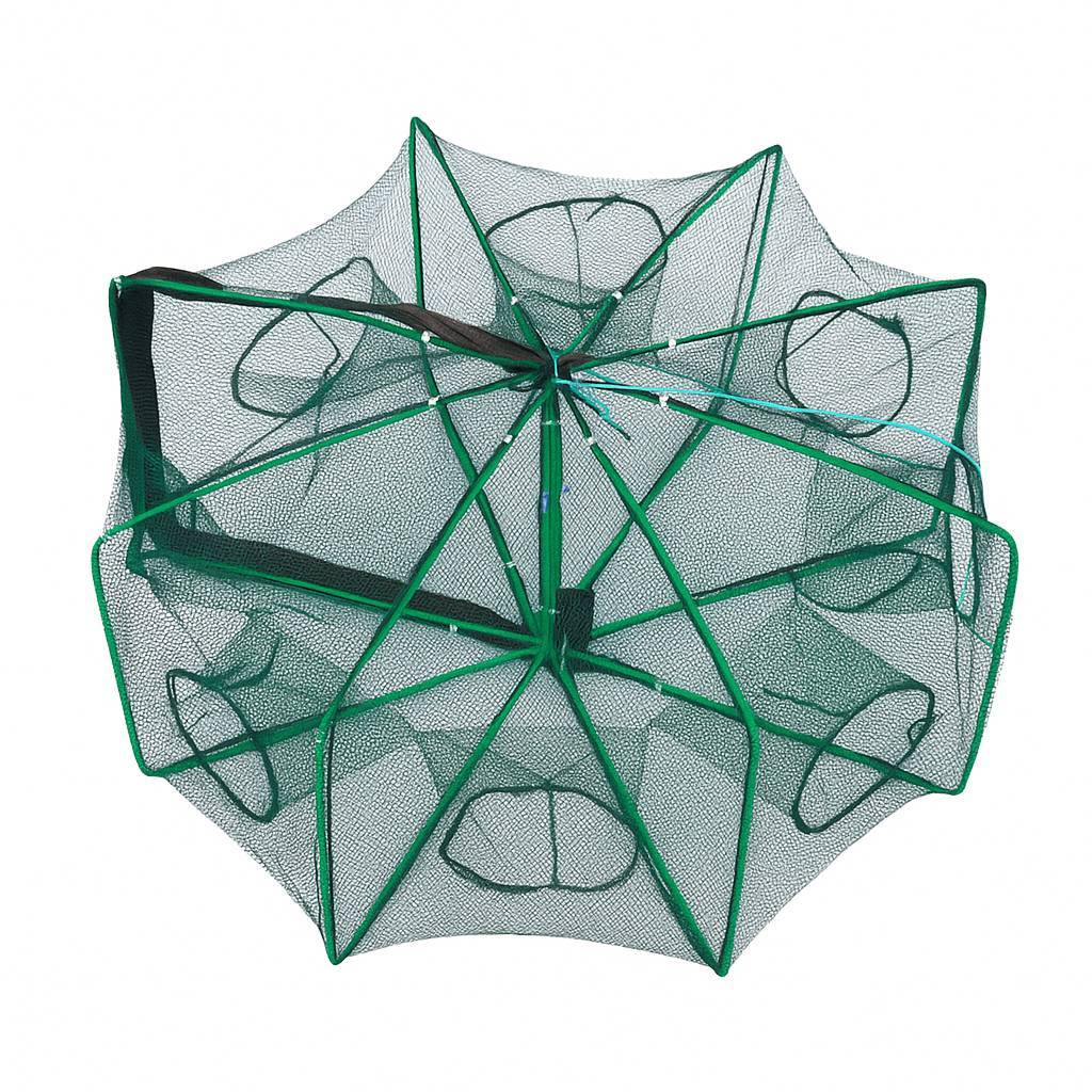 Armadilha De Peixes Covo 8 Bocas Quadrada Resistente Fácil Transporte em Oferta na Shopee