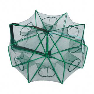 Armadilha De Peixes Covo 8 Bocas Quadrada Resistente Fácil Transporte em Oferta na Shopee