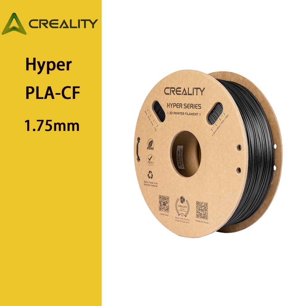 Creality Hyper PLA-CF Filamento Impressora 3D/ 1.75mm / 1KG Alta velocidade / em Oferta na Shopee
