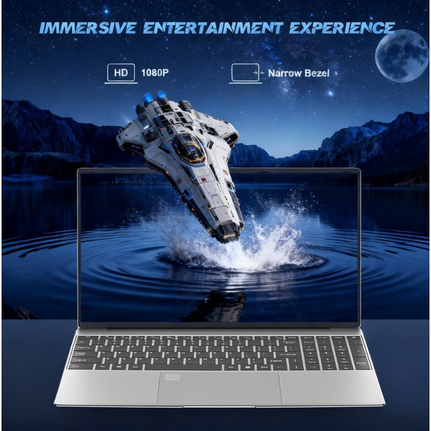 Notebook Gamer 15,6 Polegadas Intel N5095 ( ) 16gb Ram 512gb Ssd, Live Streaming, Leve e Rápido - Miniatura 2