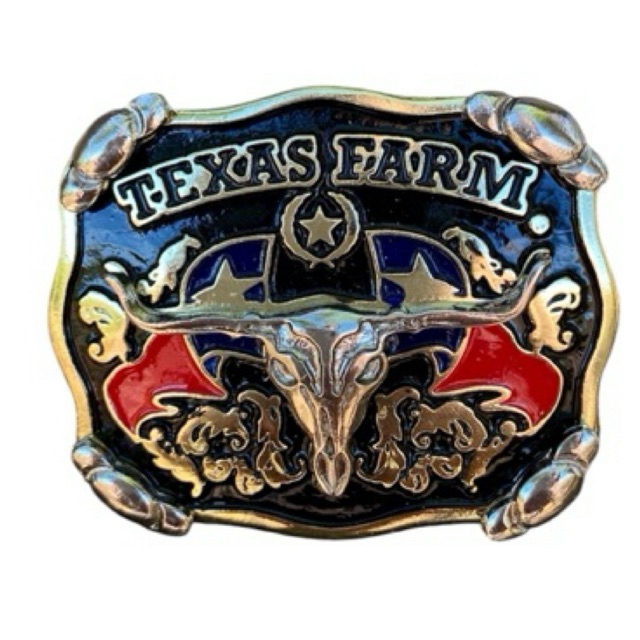 Fivela country infantil texas farm crânio de boi cowboy vaqueiro para cinto em Oferta na Shopee