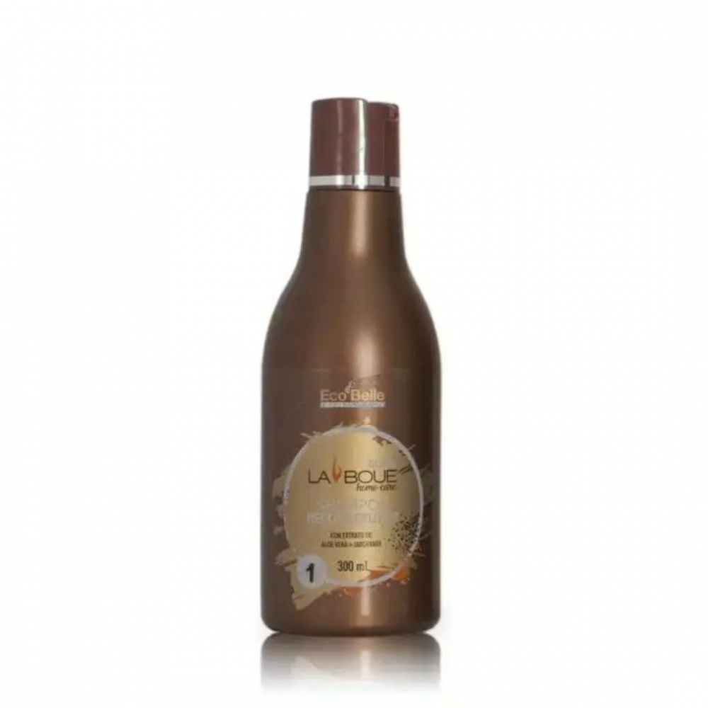 Shampoo Reconstrutor La Boue Blanc Com Extrato De Aloe Vera e Jaborandi Força e Vitalidade Capilar