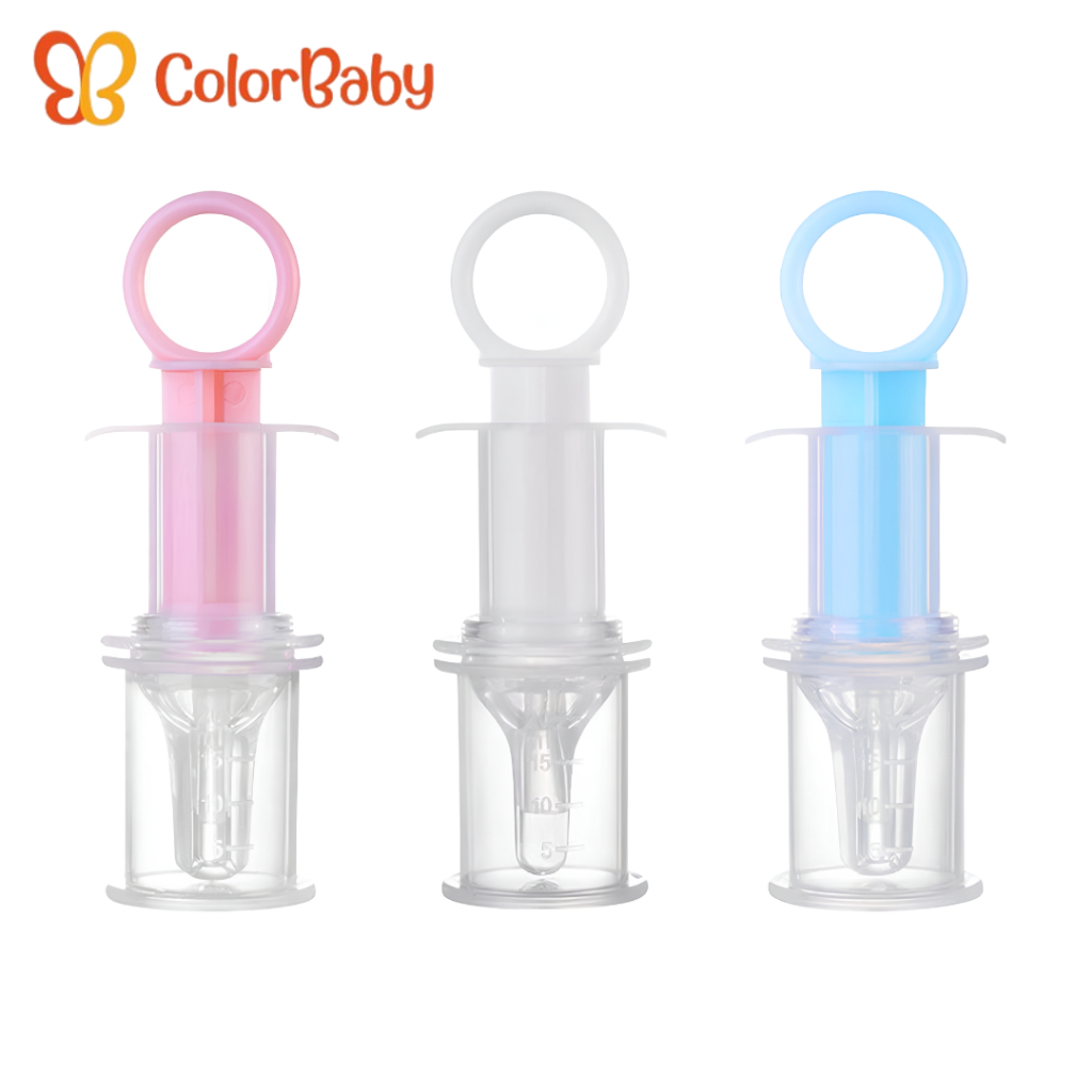 Aplicador Dosador de Medicamento para Bebês e Crianças - ColorBaby em Oferta na Shopee