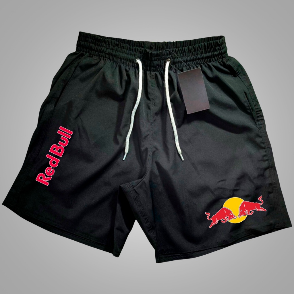 Bermuda Mauricinho tactel.- REDBULL 02 -  Acade, treino, crosmia,corrida sfit