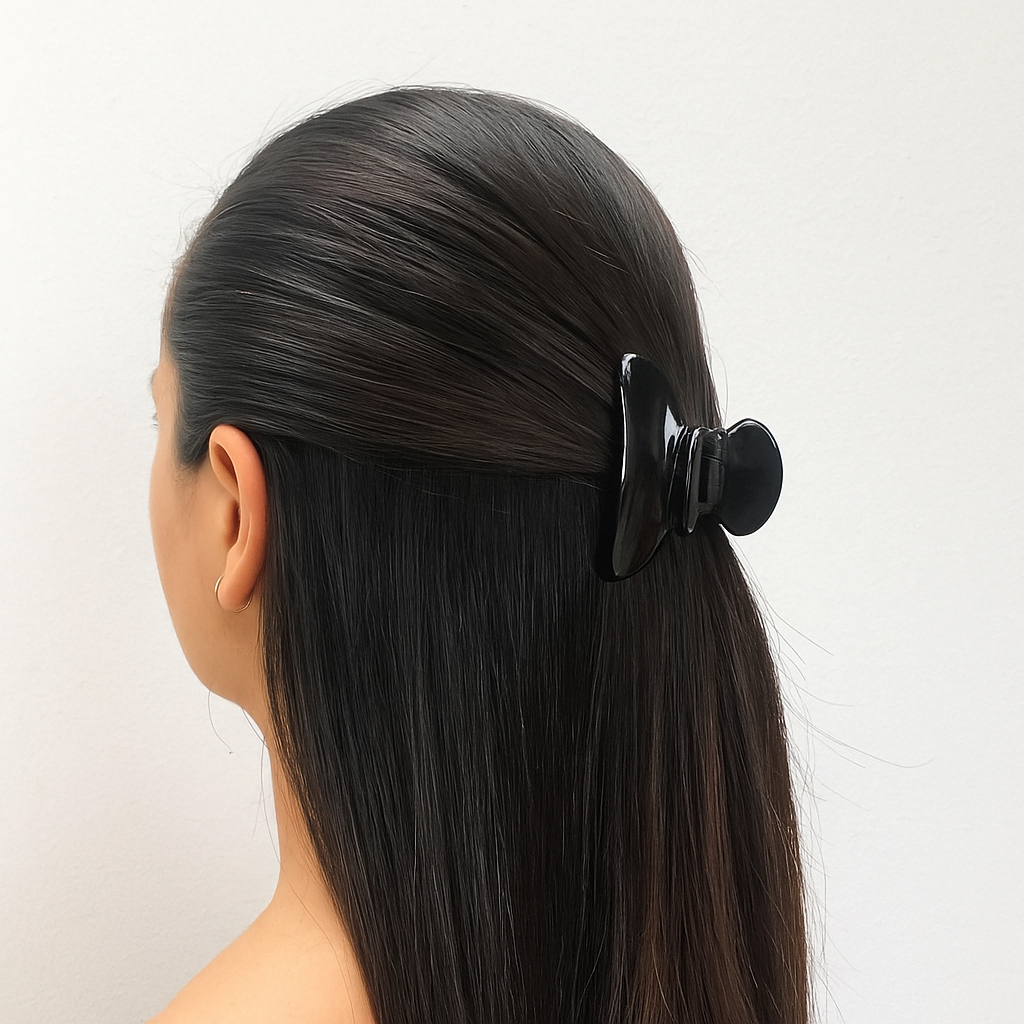 Piranha Presilha  Média Para Cabelo Modelo  Baleia - Praticidade e Encanto