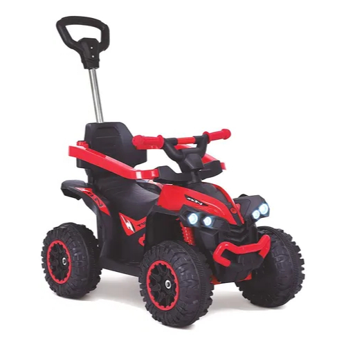 Quadriciclo Elétrico Carrinho de Passeio Infantil Carrinho Pimpi Flash 6v com Farol e Sons Musicais