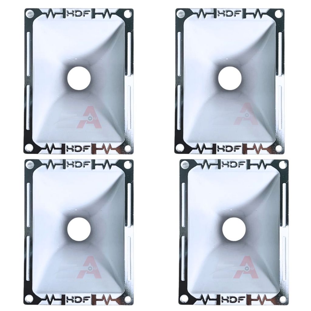 Corneta Aluminio Hdf 1220 Diamantada De Rosca 4unidades em Oferta na Shopee