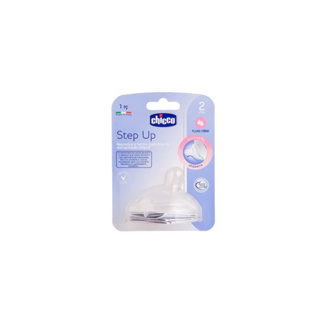 Bico para Mamadeira Step Up Chicco Fluxo Médio 2M+ 1Unid. - Chicco em Oferta na Shopee