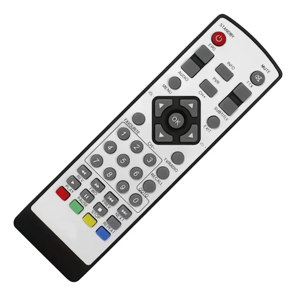 Controle Remoto Para Conversor Digital Tomate Mcd-888 + pilhas