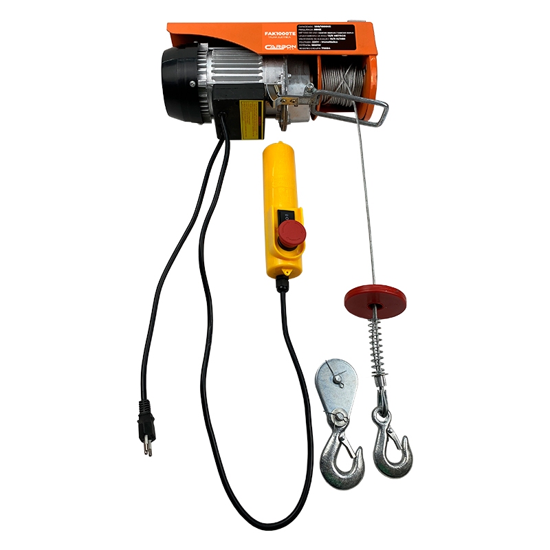 Guincho Elétrico Talha 12 Metros Elevação Coluna Profissional Carbon Fak